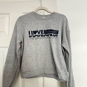 Gray iLoveKickboxing Sweatshirt